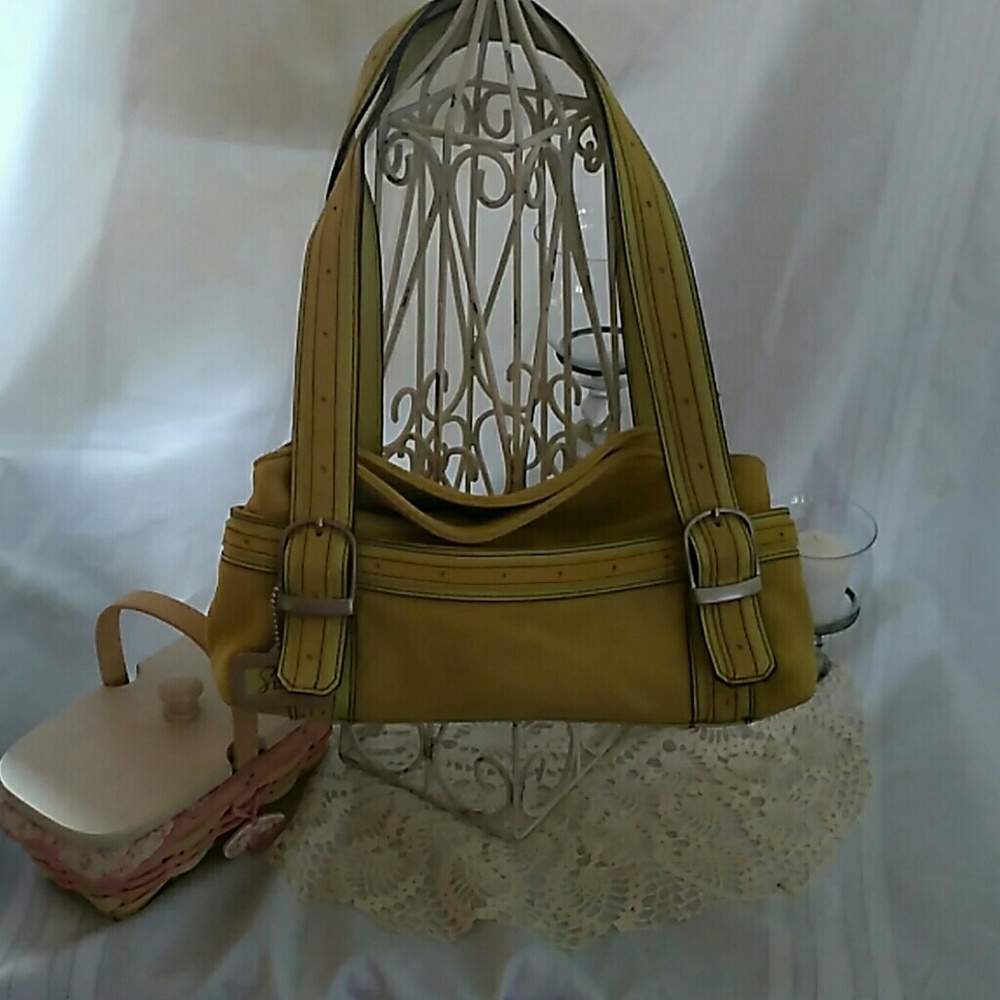 Vintage Longaberger woman's handbag
